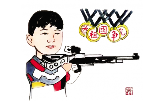 诗画体育  蔡亚林：声声枪响荡起一波又一波美丽涟漪