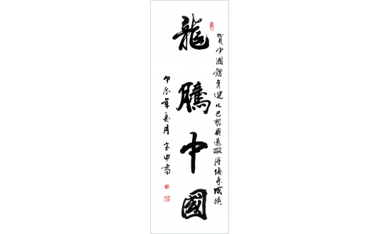 贺中国体育健儿巴黎奥运取得优异成绩 龙腾中国